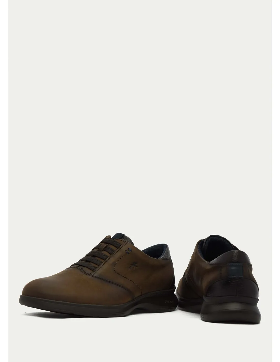 ZAPATO CASUAL FLUCHOS 1333 MARRON 