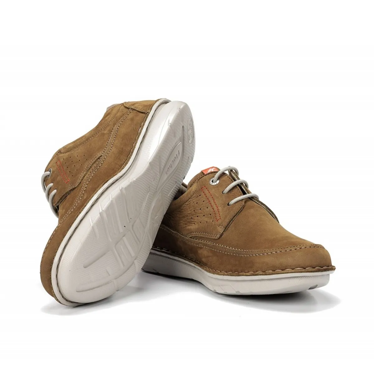 Zapato con cordón para hombre Fluchos Parker marrón F2002