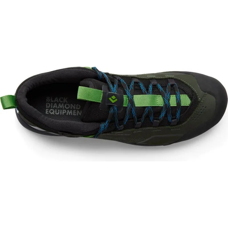 ZAPATO DE APROXIMACIóN PARA HOMBRE BLACK DIAMOND M MISSION LEATHER LOW WP (CYPRESSBLACK)
