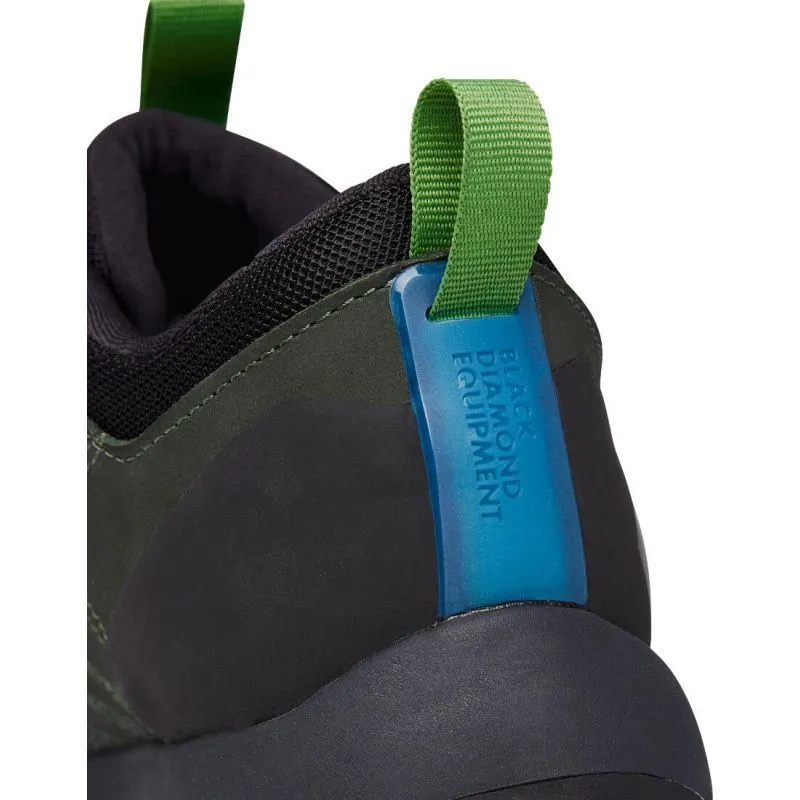 ZAPATO DE APROXIMACIóN PARA HOMBRE BLACK DIAMOND M MISSION LEATHER LOW WP (CYPRESSBLACK)