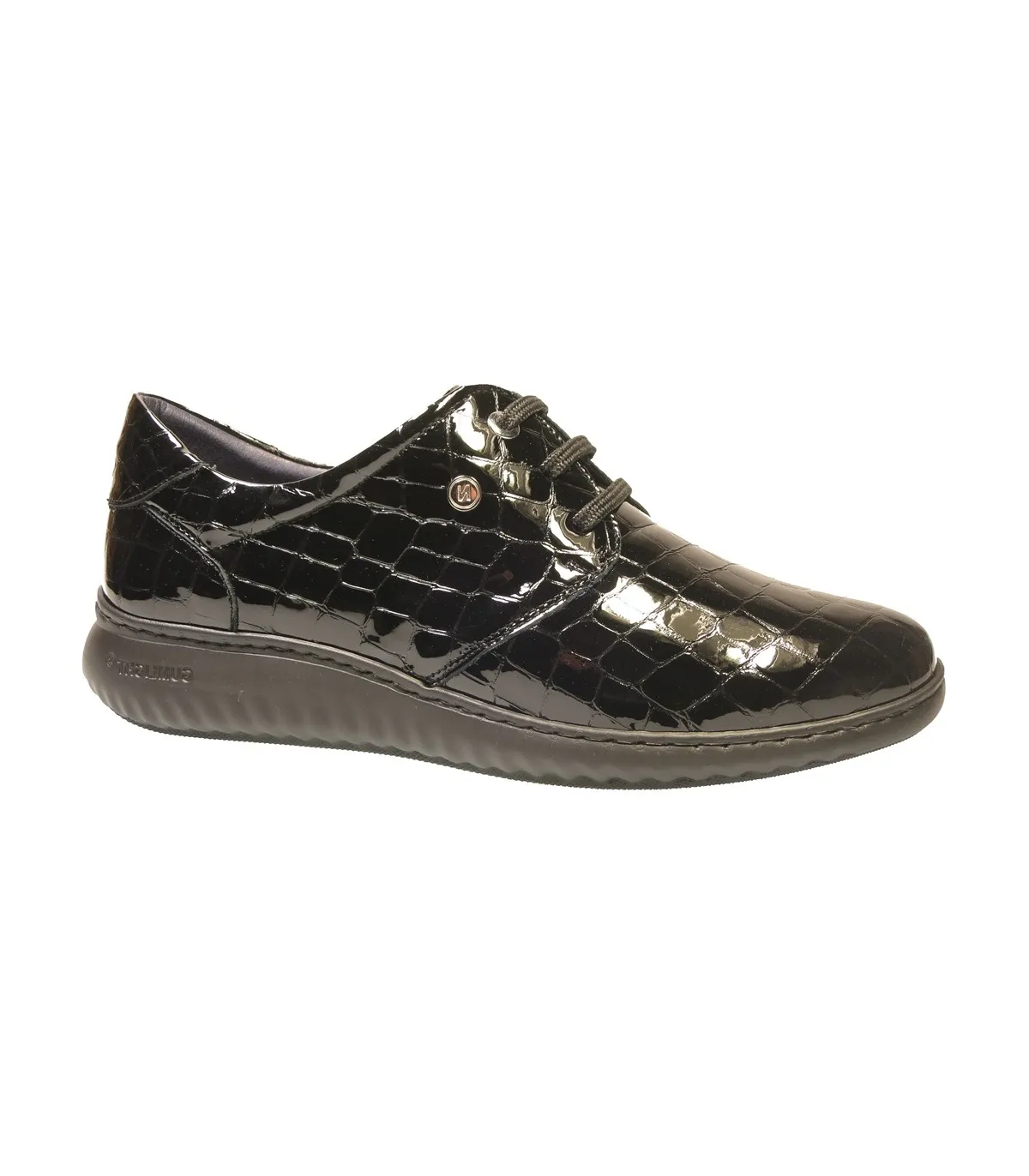 Zapato para mujer en coco negro