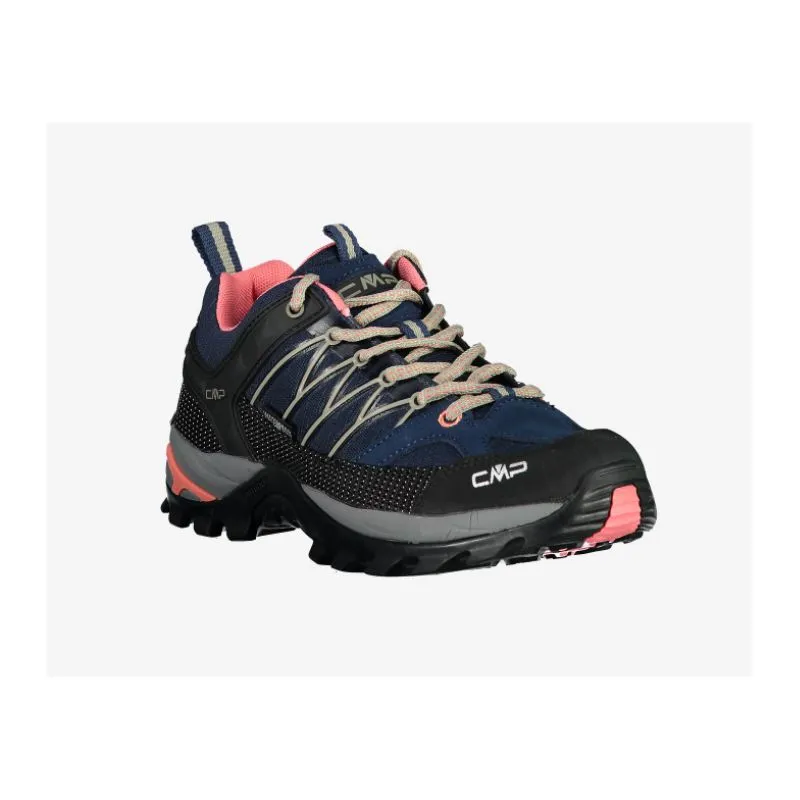 Zapatos de montaña CMP RIGEL LOW WP (BLUE CORALLO) mujer