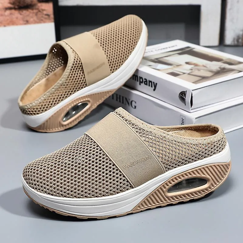 ZAPATOS PARA CAMINAR CON COLCHóN DE AIRE PARA MUJERES ZAPATILLAS ORTOPéDICAS PARA DIABéTICOS SLIPON YN0211