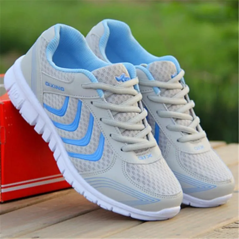 Zapatos transpirables de moda para mujer zapatillas deportivas
