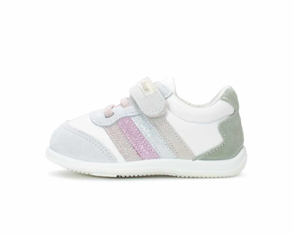 Zapy Zapatillas Respetuosas Blanco Cordones Rosas