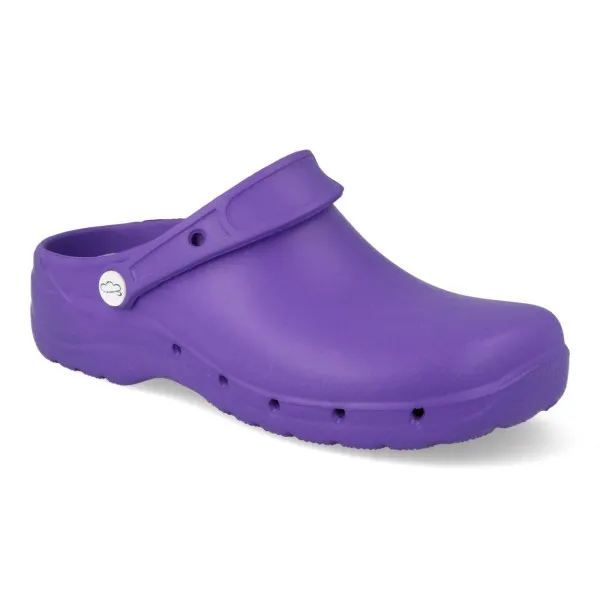 ZUECOS CROCS MUJER LILA MOD. TREBOL