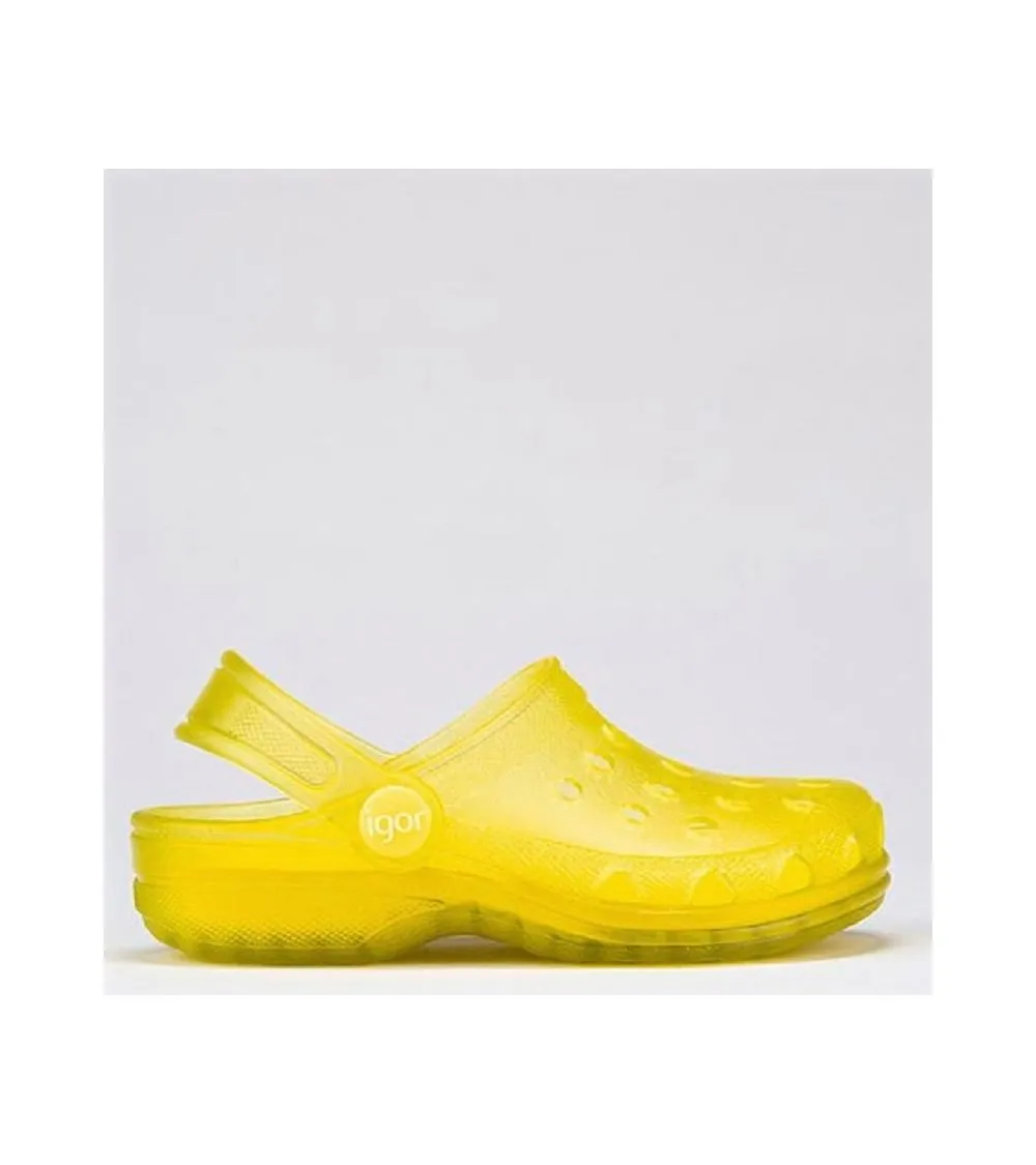 ZUECOS DE PLAYA IGOR POPPY AMARILLO