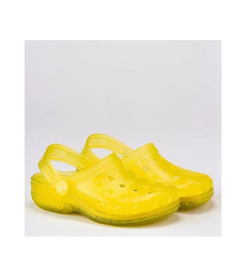 ZUECOS DE PLAYA IGOR POPPY AMARILLO