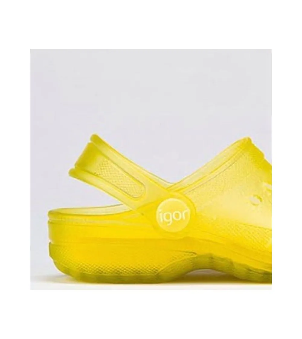 ZUECOS DE PLAYA IGOR POPPY AMARILLO